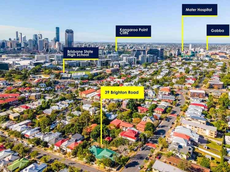 Main view of Homely land listing, 39 Brighton Road, Highgate Hill QLD 4101