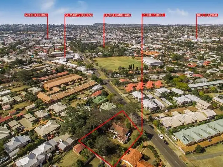 Main view of Homely house listing, 73 Hill Street, Newtown QLD 4350