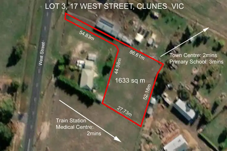 Lot 3 17 West Street, Clunes VIC 3370