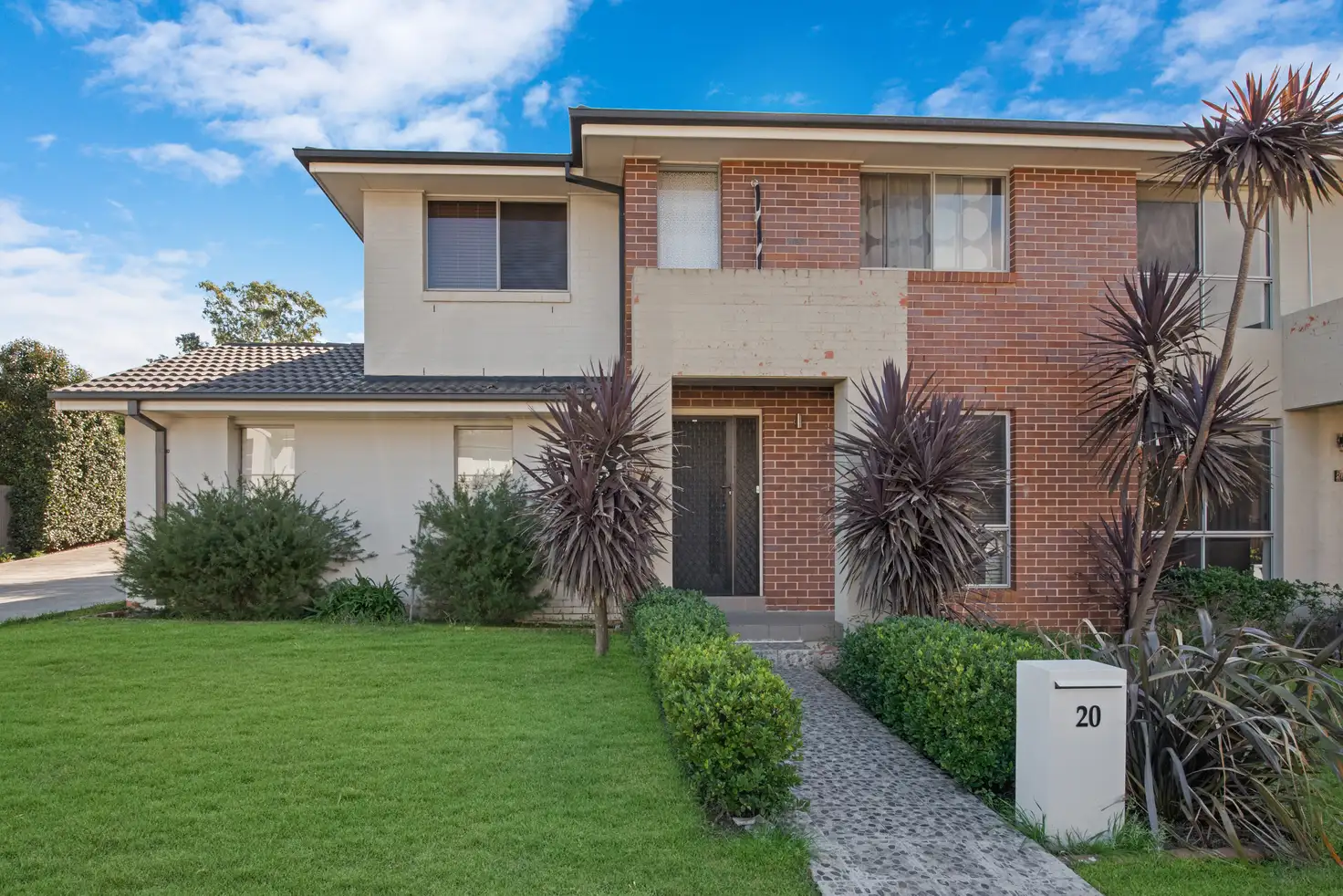 Main view of Homely semi-detached listing, 20 Boddingtons Road, Glenfield NSW 2167