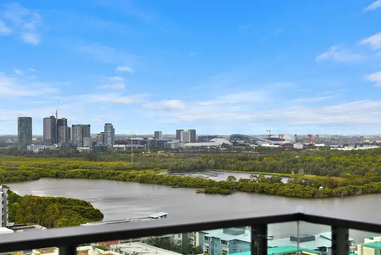 Second view of Homely apartment listing, Level 16/7 Rider Boulevard, Rhodes NSW 2138