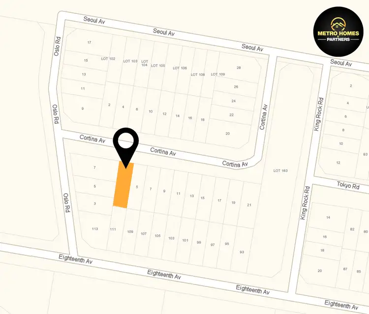 Main view of Homely land listing, 3 Cortina Avenue, Austral NSW 2179