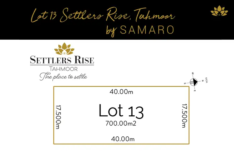 Lot 13 Settlers Rise, Tahmoor NSW 2573
