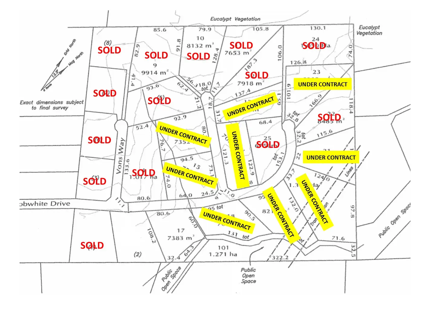 Main view of Homely land listing, LOT 15 Bobwhite Drive, Aberdeen TAS 7310