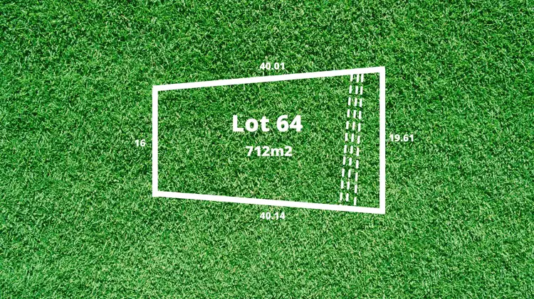 Main view of Homely land listing, Lot 64 Addelston Estate, Seymour VIC 3660