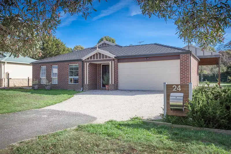 Main view of Homely house listing, 24 Reynolds Grove, Romsey VIC 3434