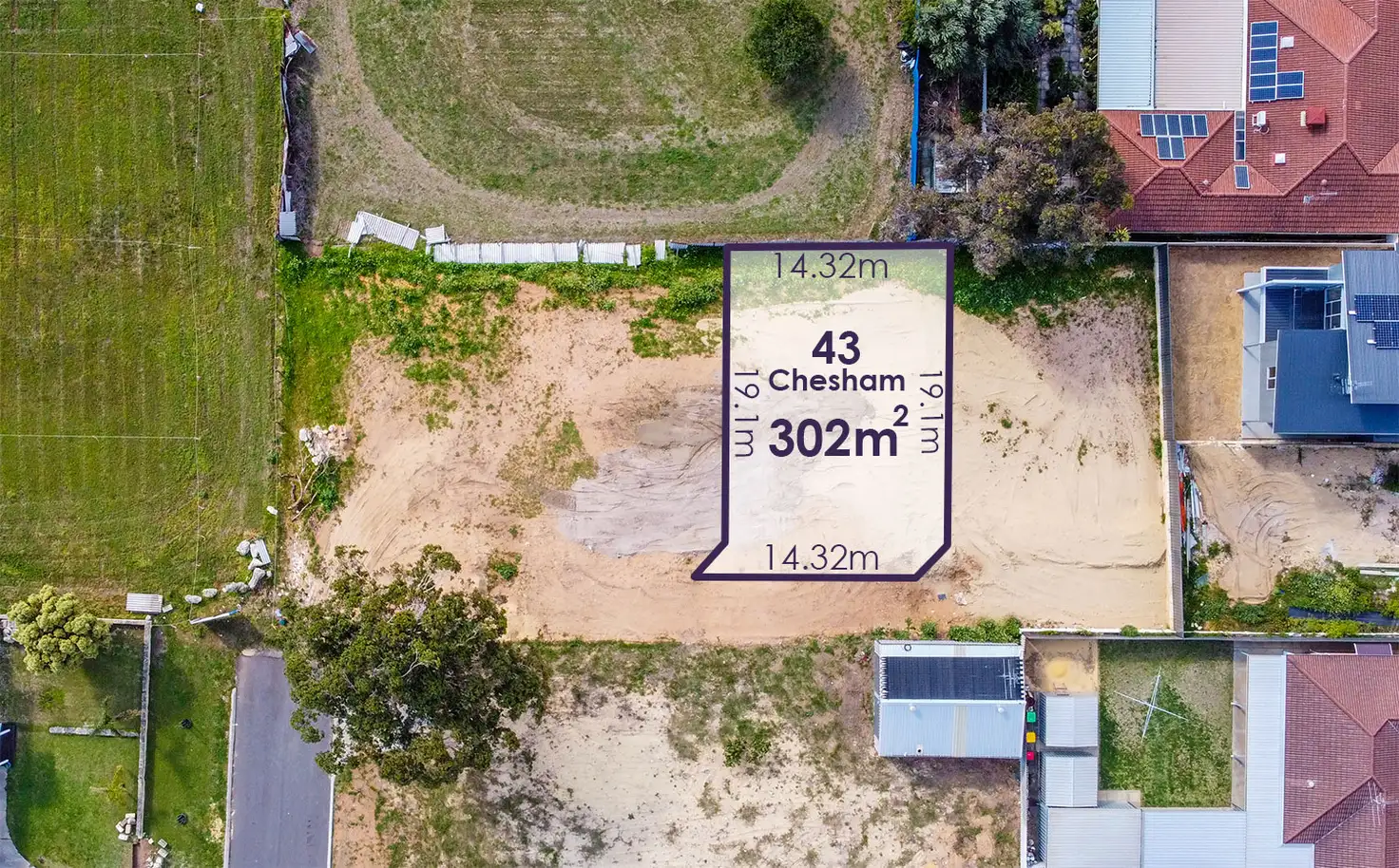Main view of Homely land listing, 43 Chesham Way, Hamilton Hill WA 6163