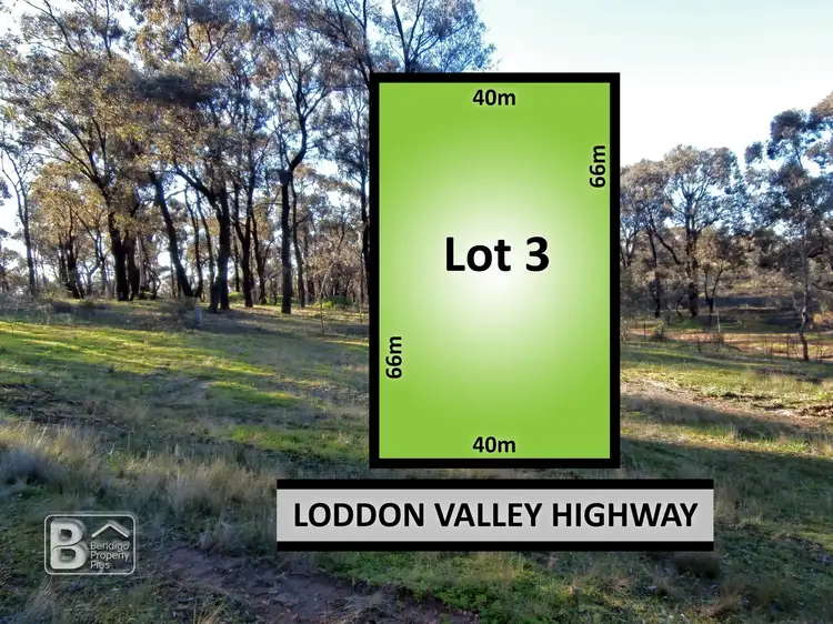 Main view of Homely land listing, LOT 3/144 Loddon Valley Highway, Sailors Gully VIC 3556