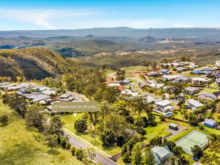 Main view of Homely land listing, 4E Mackenzie Street, Mount Lofty QLD 4350