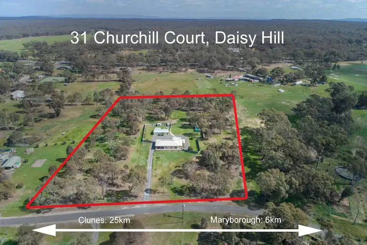 Second view of Homely rural property listing, 31 Churchill Court, Daisy Hill VIC 3465