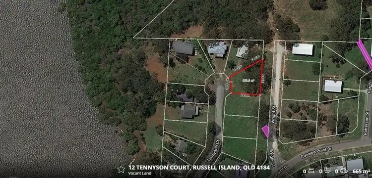 Third view of Homely land listing, 12 Tennyson Court, Russell Island QLD 4184