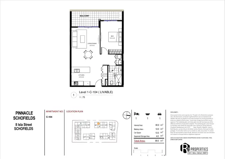 Main view of Homely apartment listing, C 104/8 Isla Street, Schofields NSW 2762