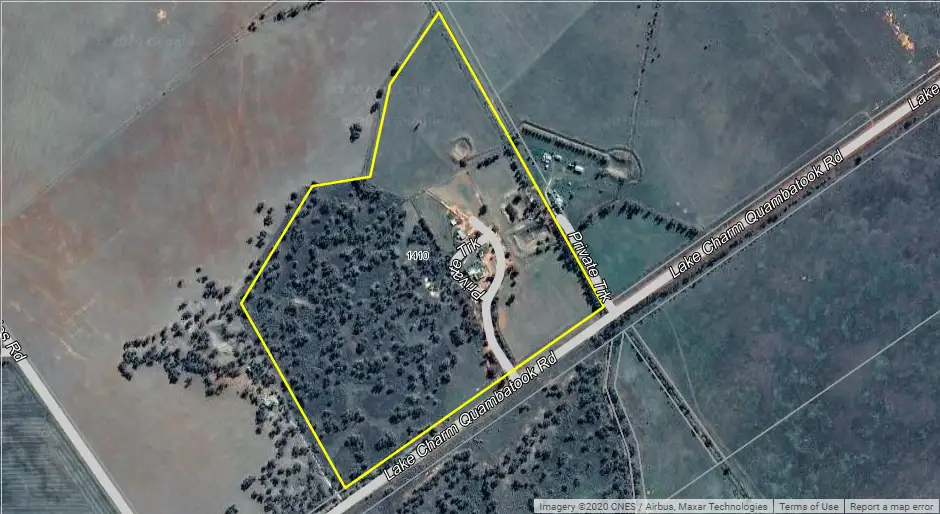 Main view of Homely rural property listing, 1410 Lake Charm-Quambatook Road, Sandhill Lake, Kerang VIC 3579
