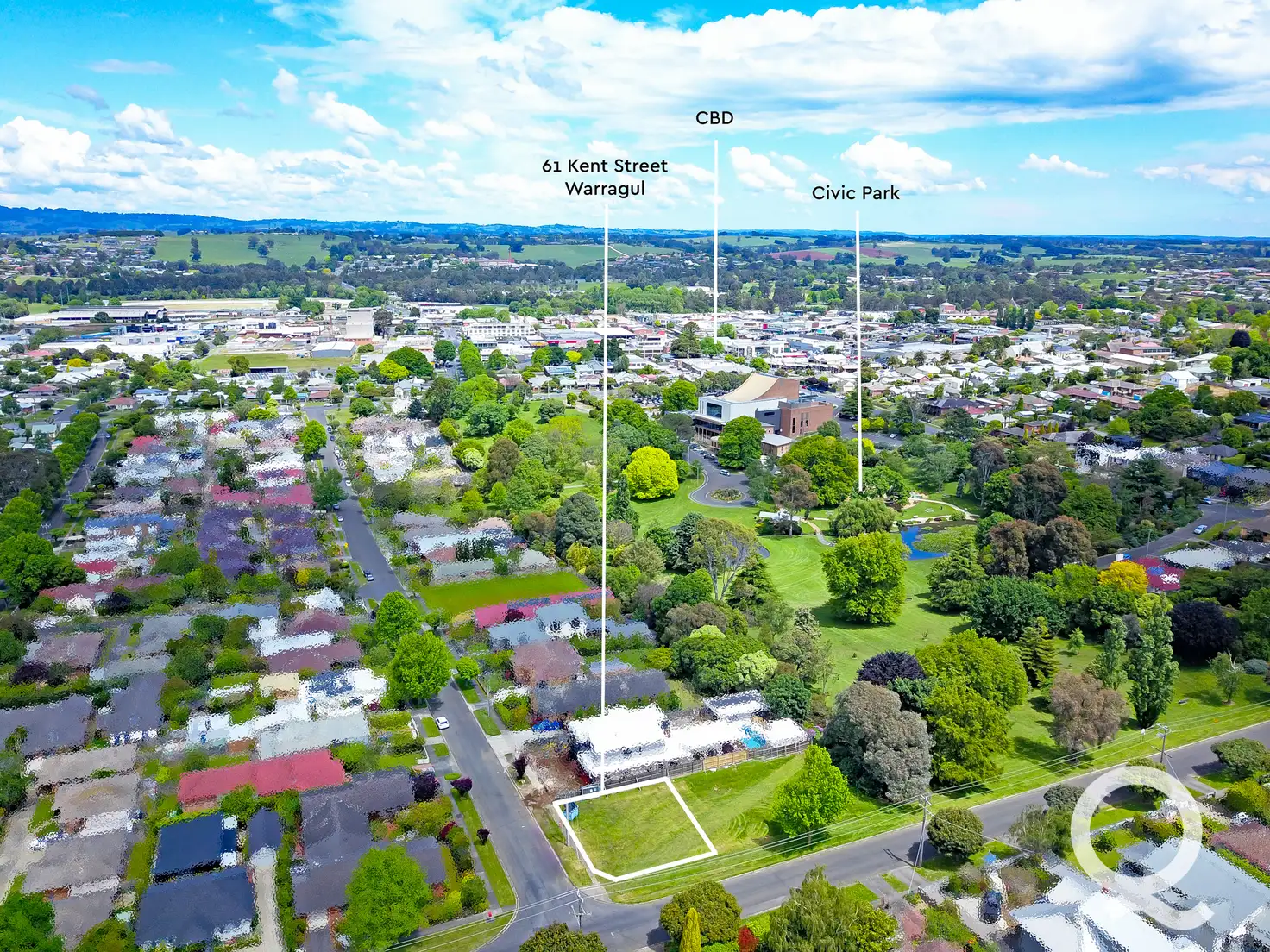 Main view of Homely land listing, 61 Kent Street, Warragul VIC 3820