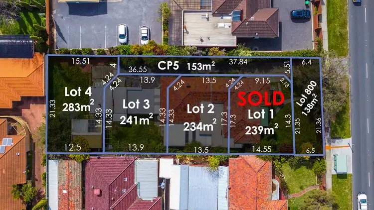 Third view of Homely land listing, LOT 1/798 Canning Highway, Applecross WA 6153