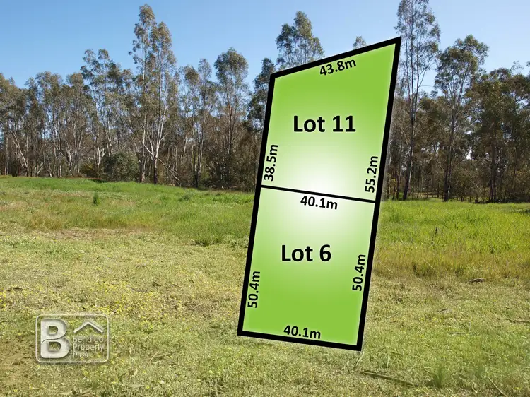 Main view of Homely land listing, LOT 6 & 11 Main Road, Laanecoorie VIC 3463