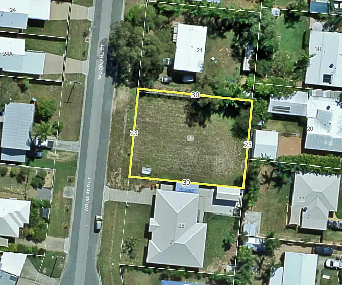 Main view of Homely land listing, 23 Woodland Court, Deeragun QLD 4818