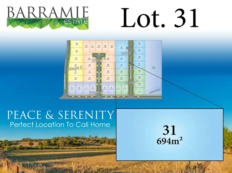 Main view of Homely land listing, Lot 31 Beethoven Street, Springdale Heights NSW 2641