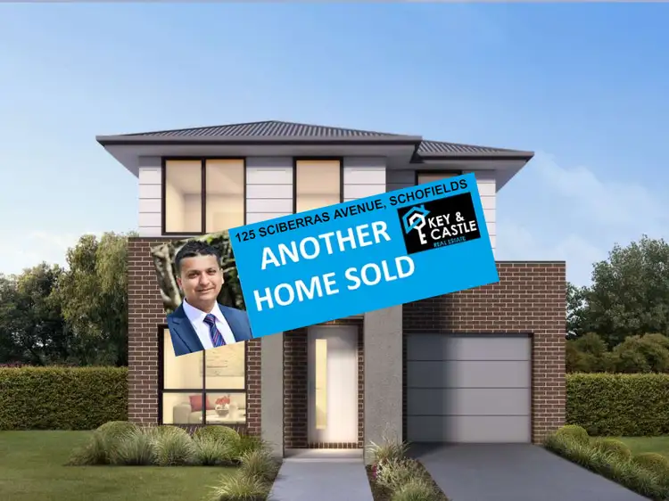 Main view of Homely townhouse listing, 125 SCIBERRAS AVENUE, Schofields NSW 2762
