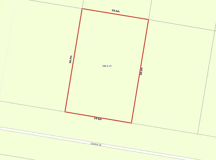 Main view of Homely land listing, 19 Coleus Street, Russell Island QLD 4184