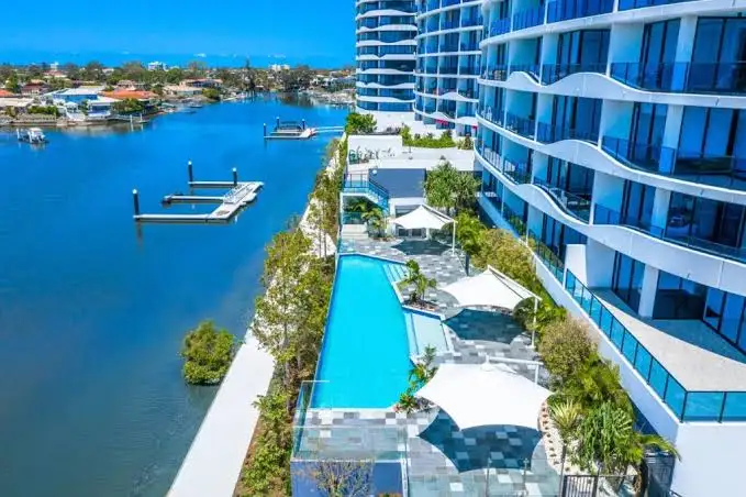 Main view of Homely apartment listing, 5 Harbourside Court, Biggera Waters QLD 4216