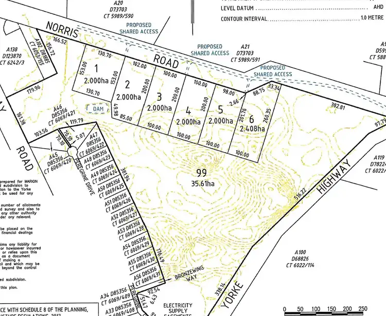 Main view of Homely land listing, 2 Norris Road, Marion Bay SA 5575