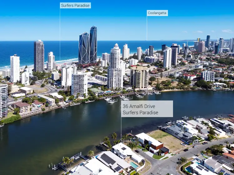 Fifth view of Homely house listing, 36 Amalfi Drive, Isle Of Capri QLD 4217