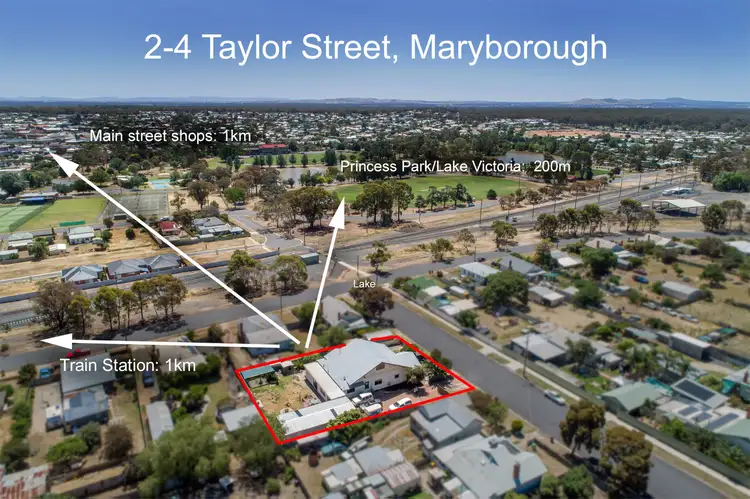 Second view of Homely house listing, 2-4 Taylor Street, Maryborough VIC 3465