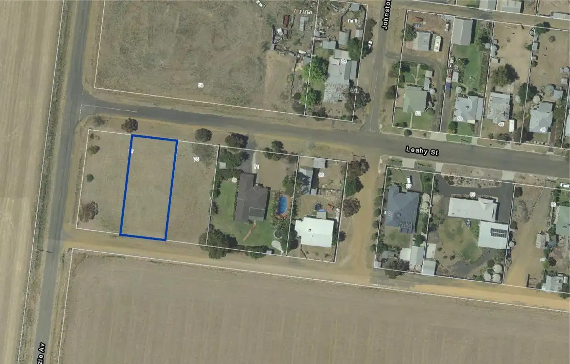 Main view of Homely land listing, 77 Leahy Street, Nhill VIC 3418