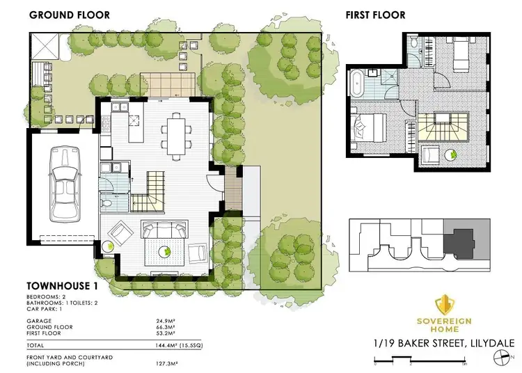 Fourth view of Homely townhouse listing, 19 Baker Street, Lilydale VIC 3140