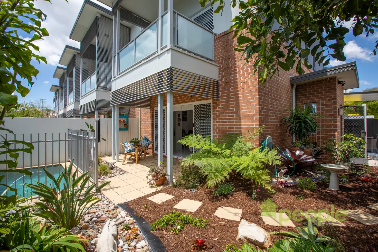 Main view of Homely townhouse listing, 1/46 Buxton Street, Ascot QLD 4007