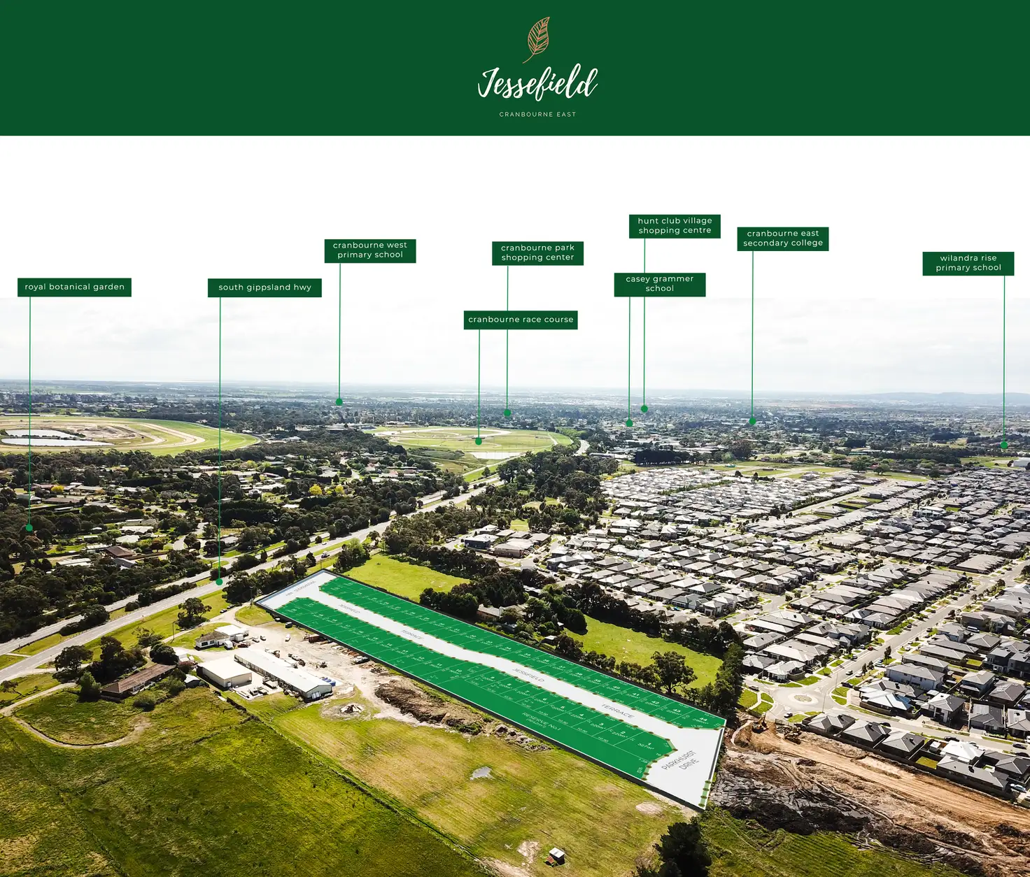 Main view of Homely land listing, LOT 40, 1581 South Gippsland Hwy, Cranbourne East VIC 3977