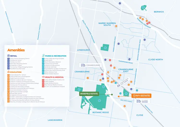 Third view of Homely land listing, LOT 40, 1581 South Gippsland Hwy, Cranbourne East VIC 3977