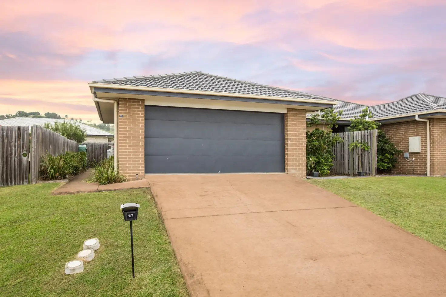 Main view of Homely semi-detached listing, 1/7 Kestrel Street, Lowood QLD 4311