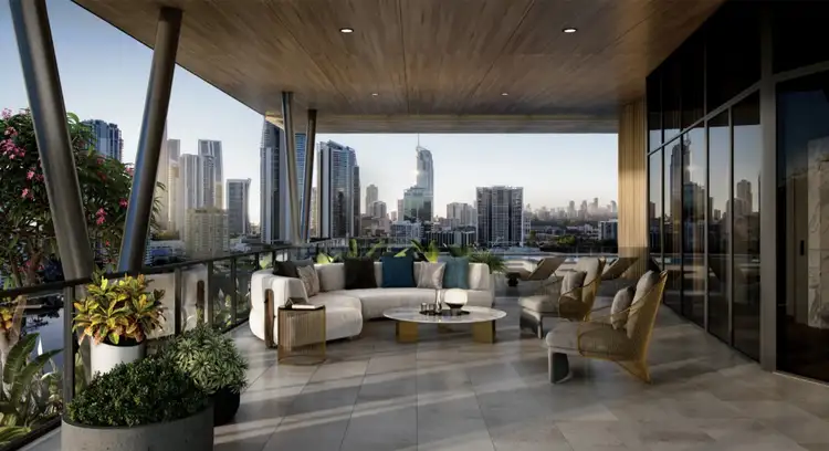 Third view of Homely apartment listing, 203/Cnr Burra $ Dalpura, Chevron Island QLD 4217