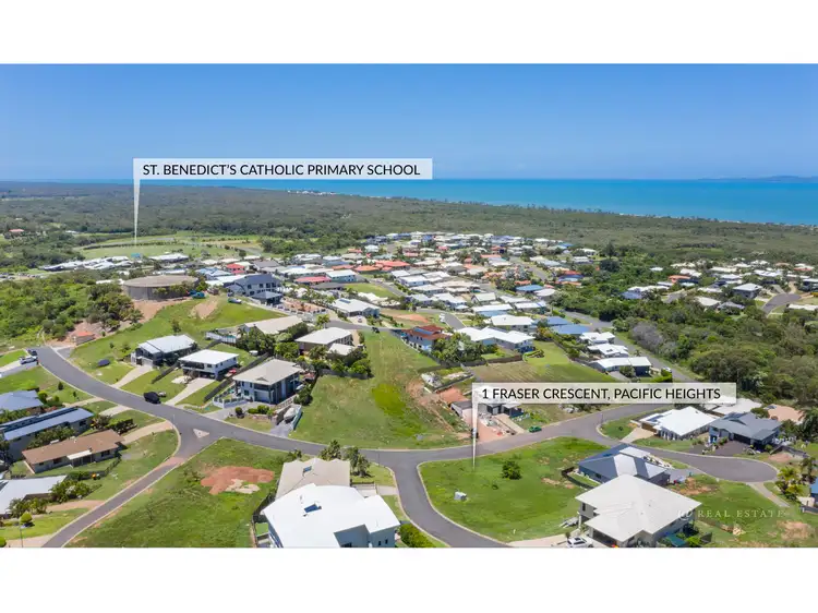 Second view of Homely land listing, 1 Fraser Crescent, Pacific Heights QLD 4703