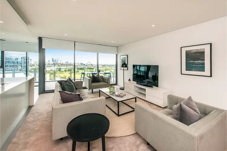 Main view of Homely apartment listing, 1002/21 Bow River, Burswood WA 6100