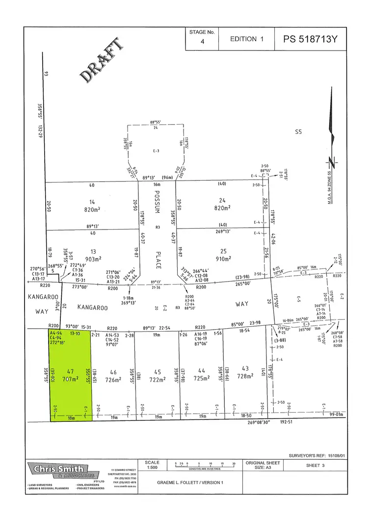 Third view of Homely land listing, 22 Kangaroo Way, Kyabram VIC 3620