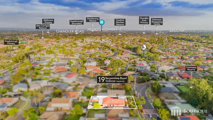 Second view of Homely house listing, 19 Serpentine Road, Keysborough VIC 3173