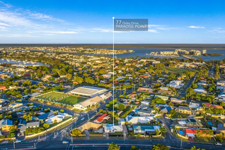 Third view of Homely house listing, 77 Oxley Drive, Paradise Point QLD 4216