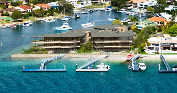 Second view of Homely land listing, 12-16 Poinsettia Avenue, Runaway Bay QLD 4216