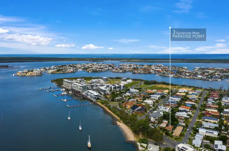 Fifth view of Homely house listing, 3 Esplanade West, Paradise Point QLD 4216