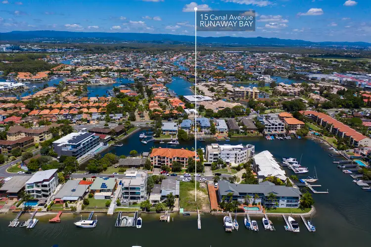 Third view of Homely land listing, 15 Canal Avenue, Runaway Bay QLD 4216