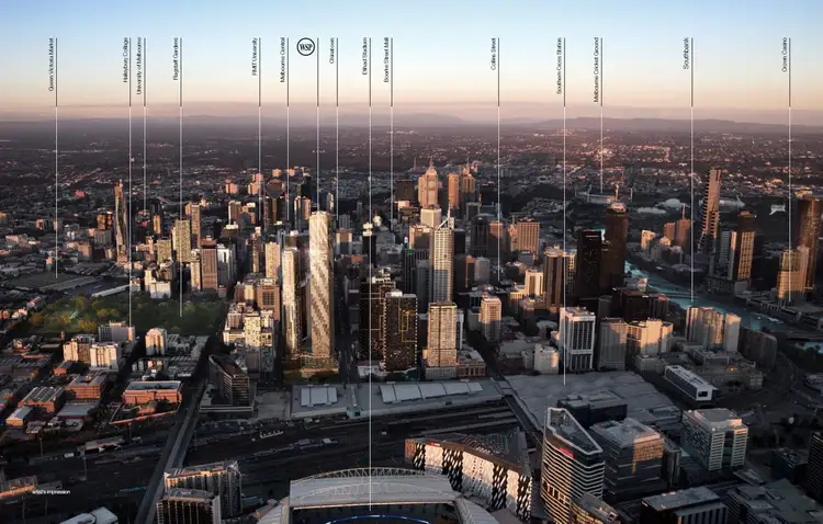 Second view of Homely apartment listing, West Side Place at Spencer Street, Melbourne VIC 3000