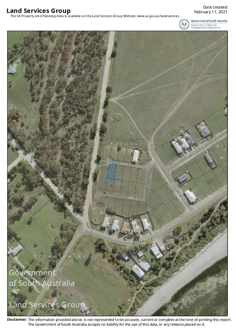 Second view of Homely land listing, LOT 8 Terry Court, Kingscote SA 5223