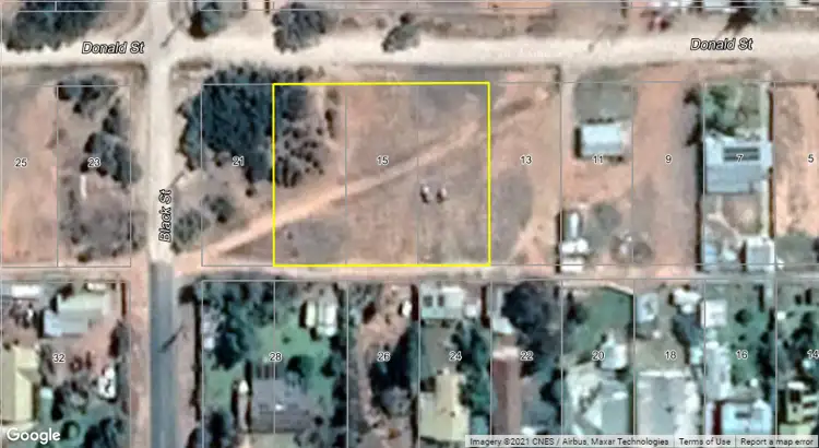 Main view of Homely land listing, 15 Donald Street, Nyah West VIC 3595