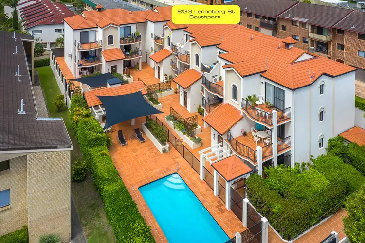 Second view of Homely apartment listing, 8/33 LENNEBERG STREET, Southport QLD 4215