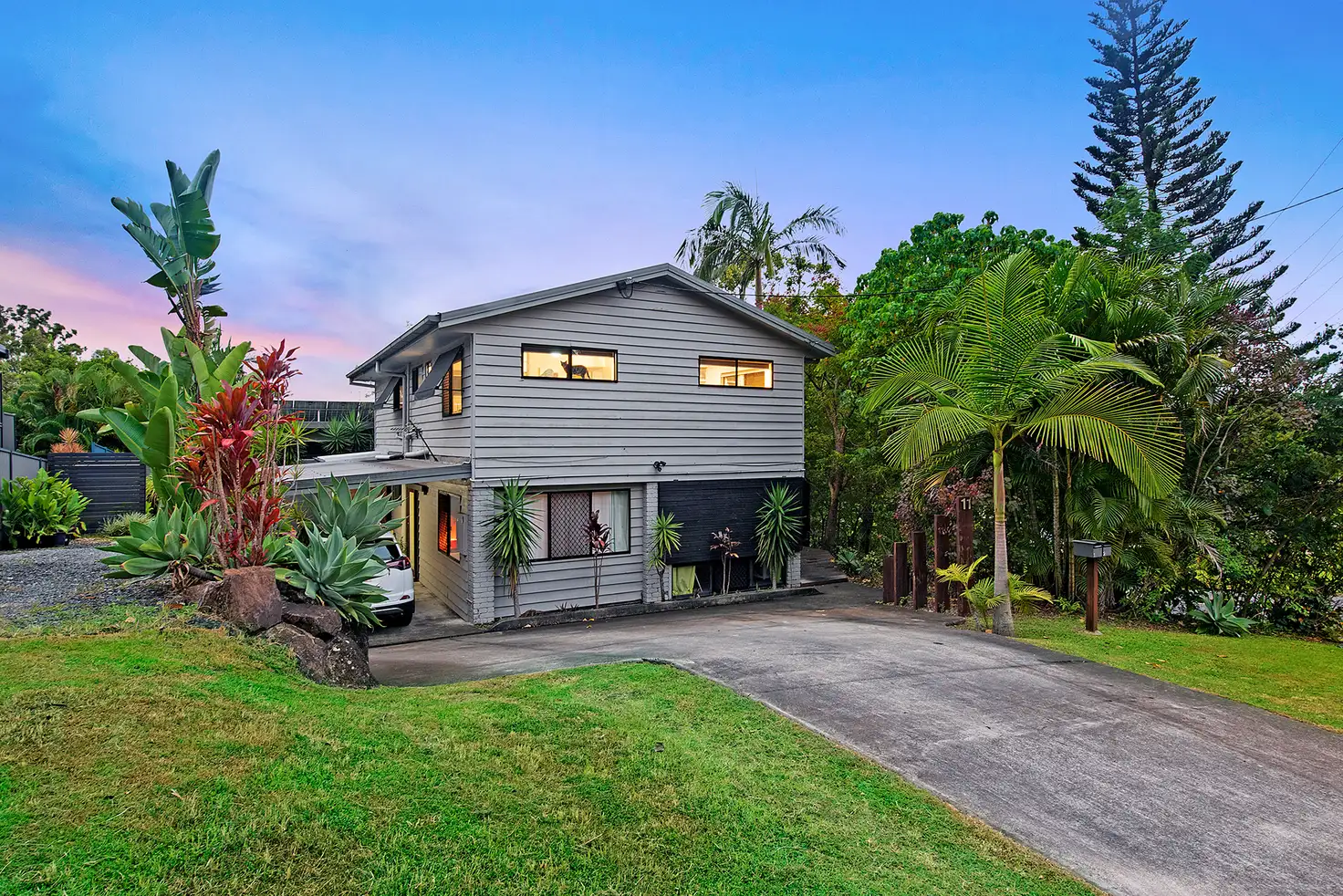 Main view of Homely semi-detached listing, 1/11 Eureka Crescent, Nerang QLD 4211