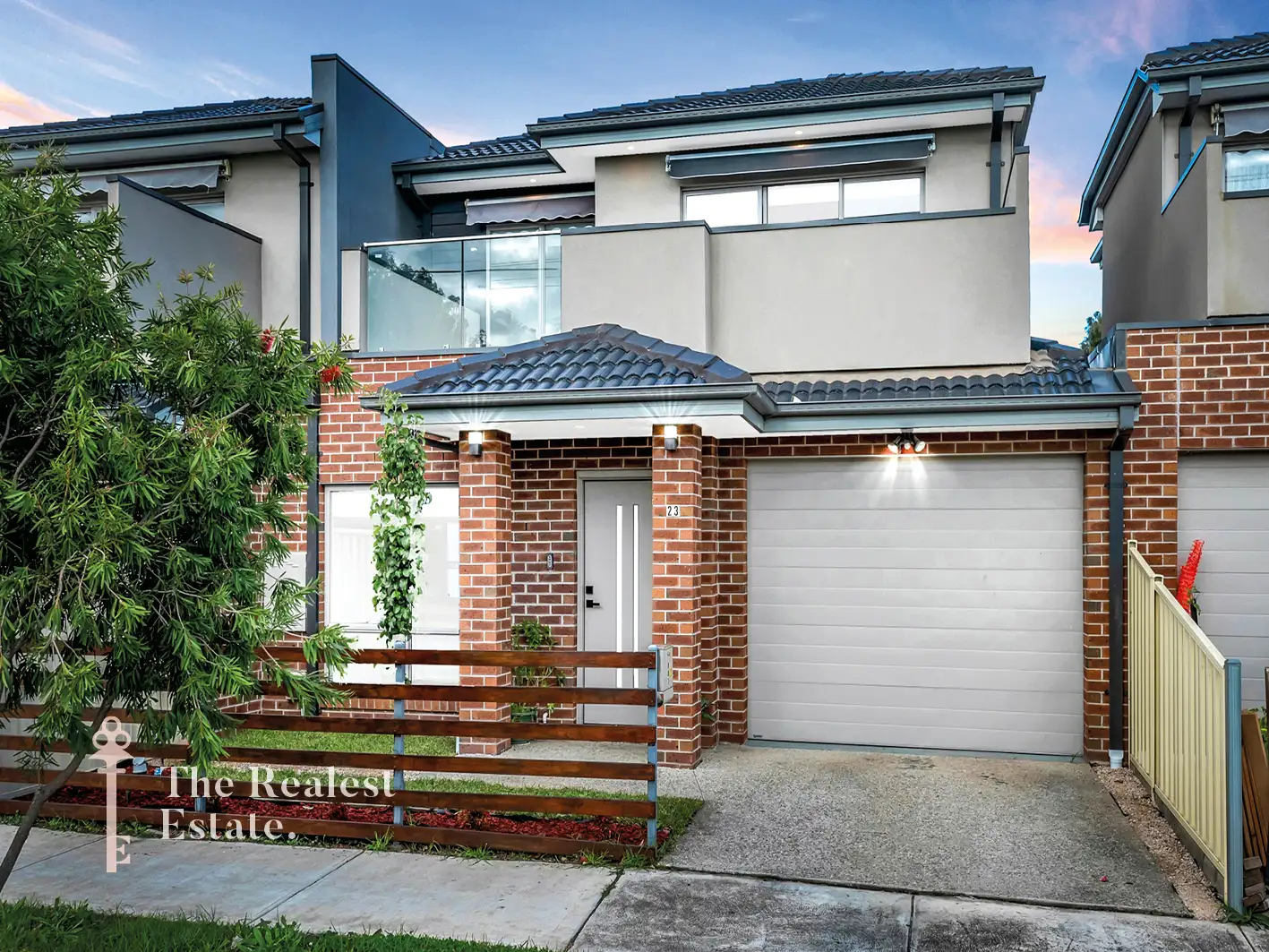 Main view of Homely townhouse listing, 23 Emu Parade, Jacana VIC 3047