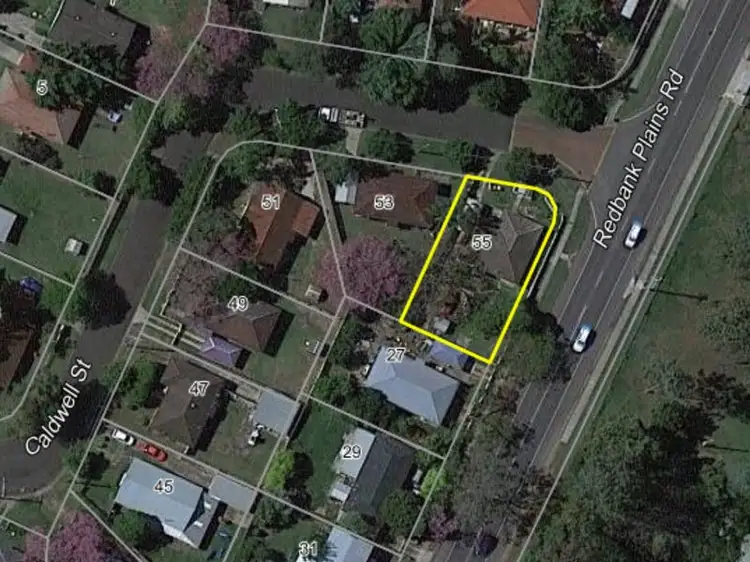 Main view of Homely land listing, 55 Caldwell Street, Goodna QLD 4300